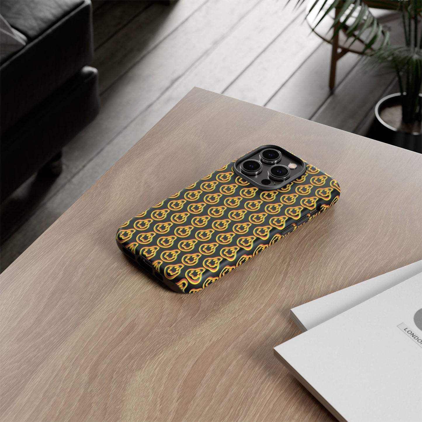 Solid SCCKSMLY Tough Phone Case for Apple