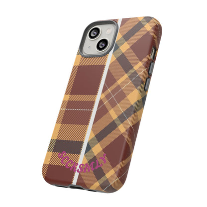 Autumn Plaid Phone Case for Apple