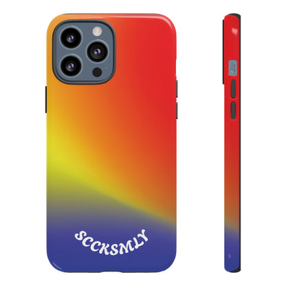 Volcanic Rain Tough Phone Case for Apple