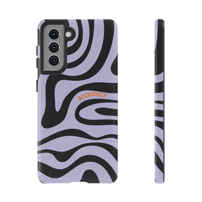 Purple Swirl Phone Case for Samsung