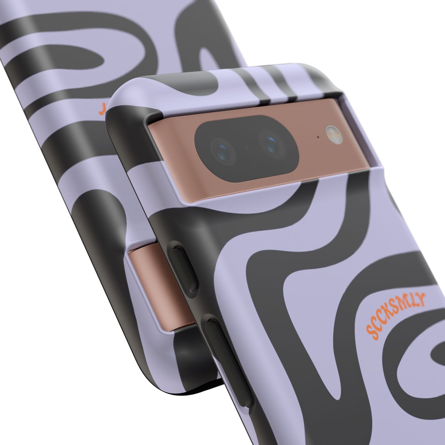 Purple Swirl Phone Case for Google Pixel