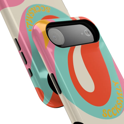 Psychodelic Acid Swirl Phone Case for Apple