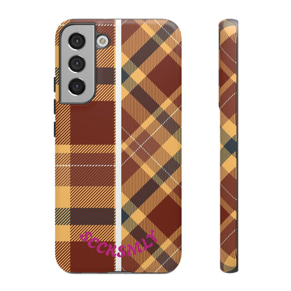 Autumn Plaid Phone Case for Samsung