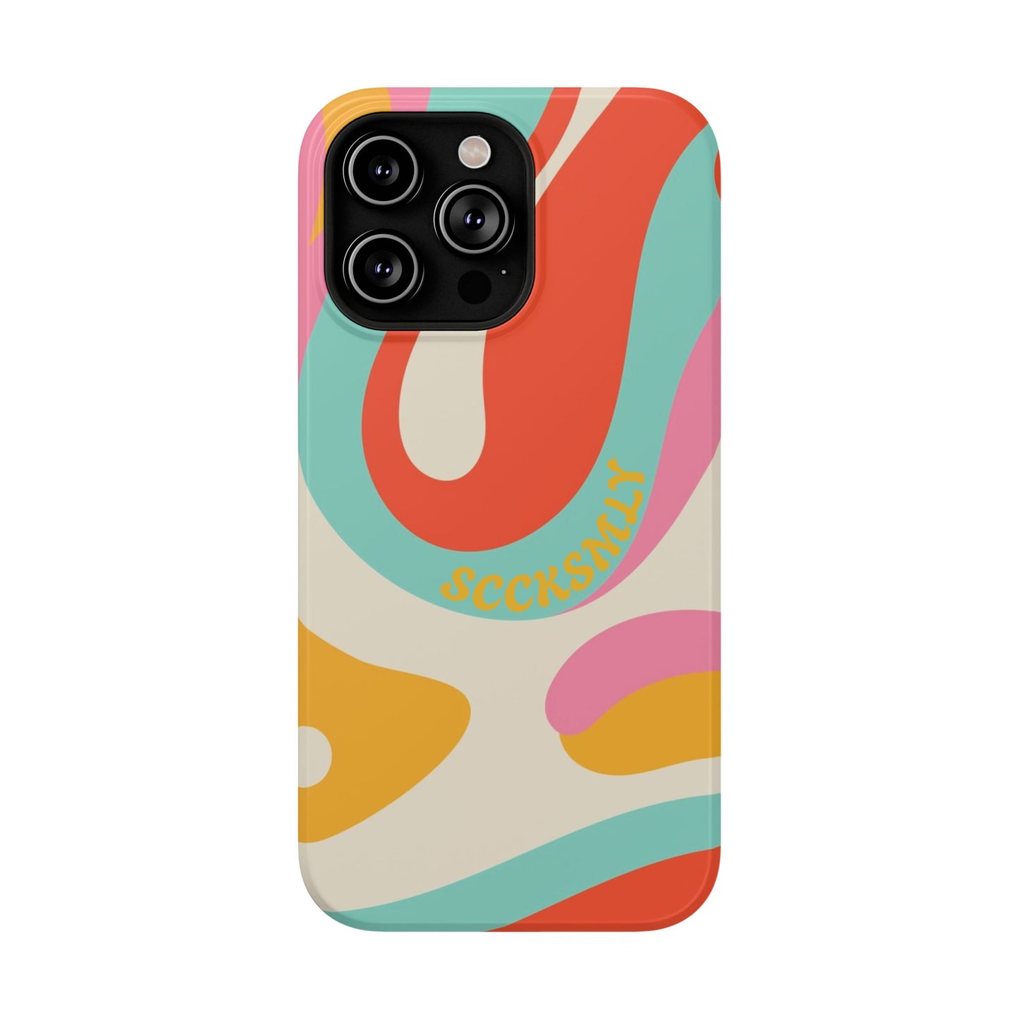 Psychodelic Acid Swirl Phone Case for Apple