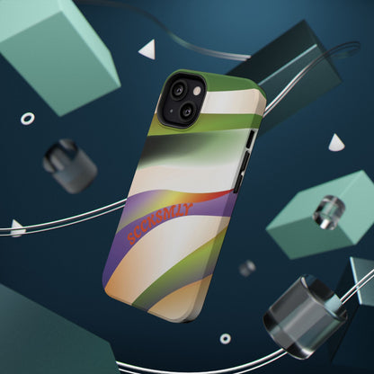 Green Waves Phone Case for Apple