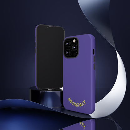SOLID Dreamy Dusk Purple Tough Case for Apple