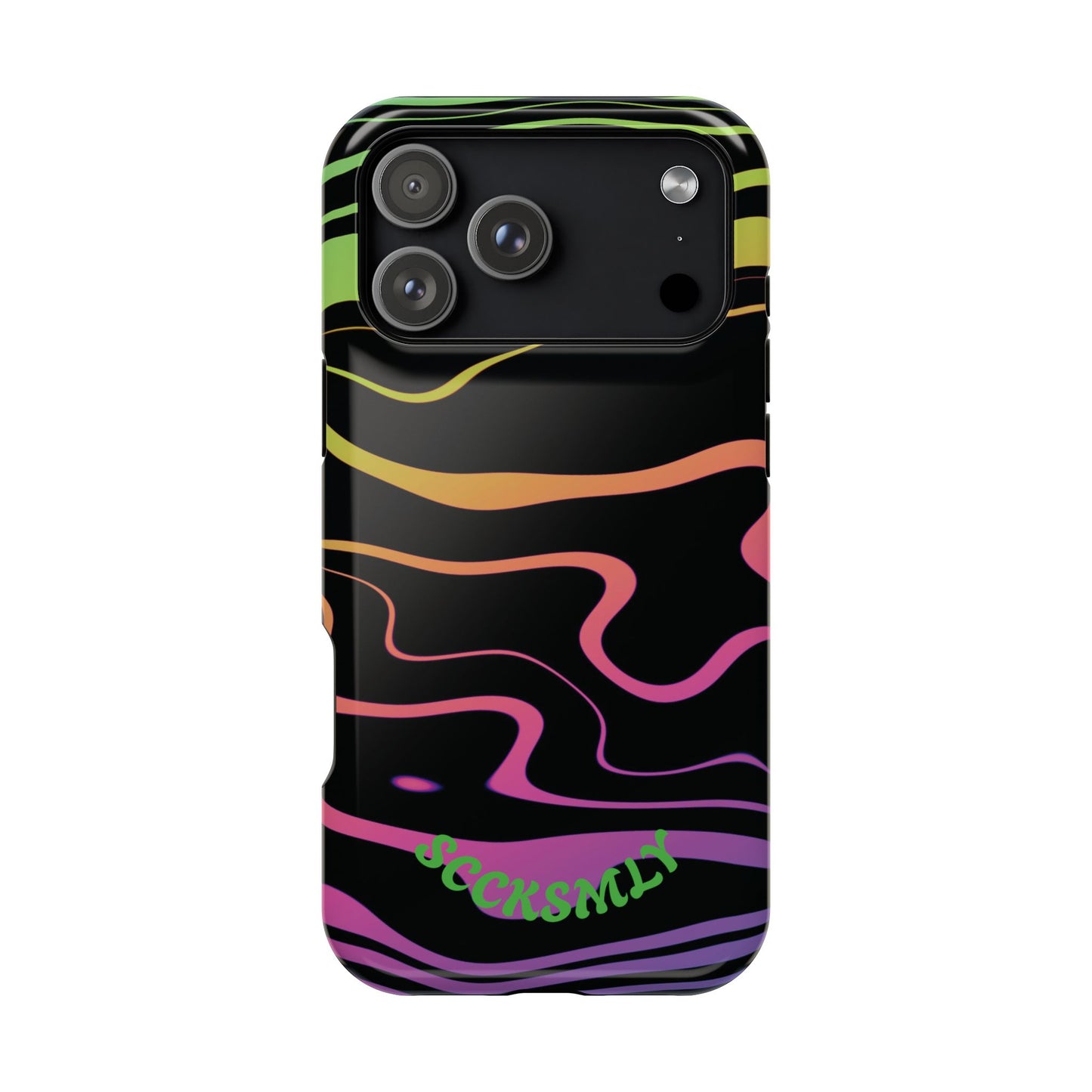 Dark Rainbow Phone Case for Apple