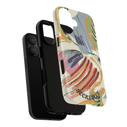 Botanical Strokes Palette Tough Phone Case for Apple