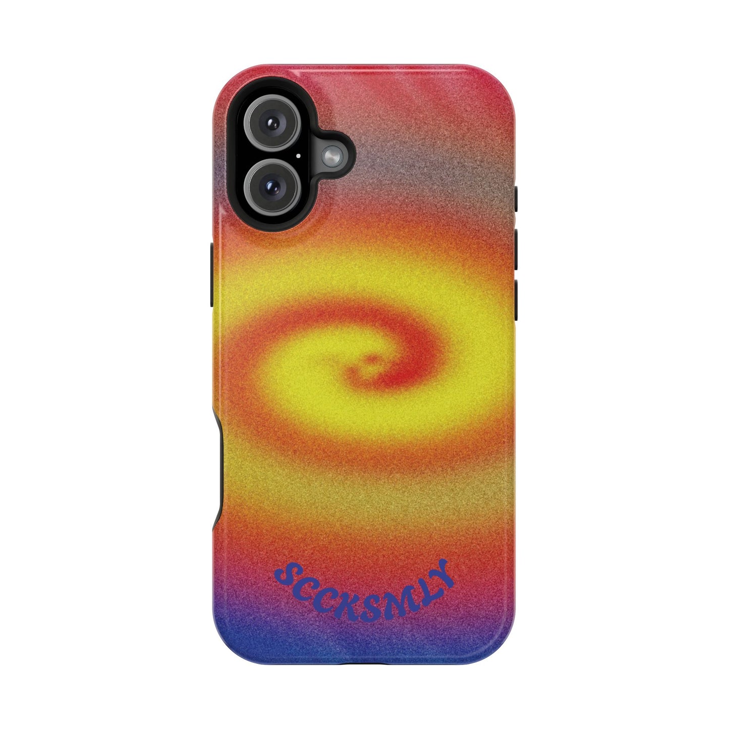 Toxic Spiral Tough Phone Case for Apple