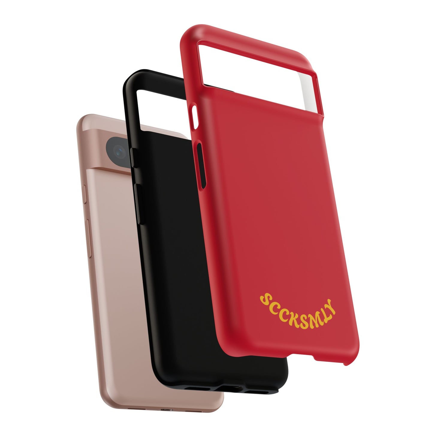 SOLID Calm Cherry Tough Case for Google Pixel