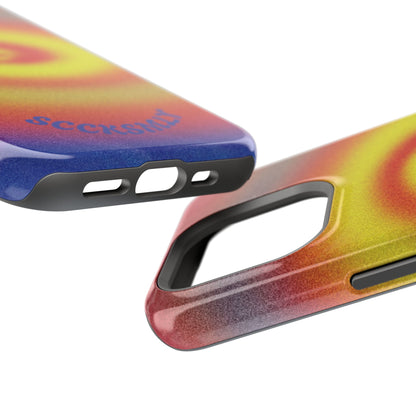 Toxic Spiral Tough Phone Case for Apple