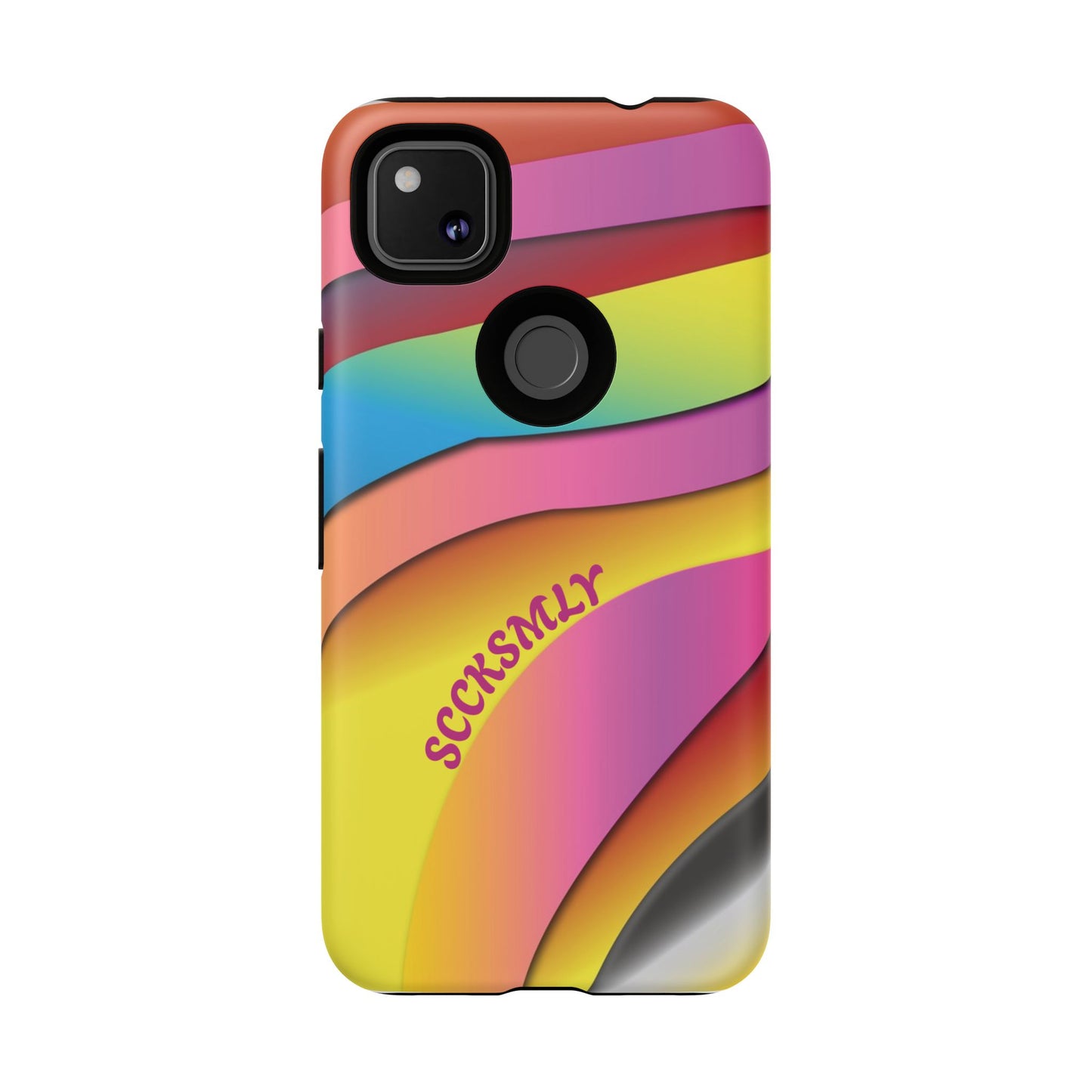 Modern Retro Rainbow Phone Case for Google Pixel