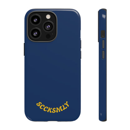SOLID Cobalt Haze Tough Case for Apple