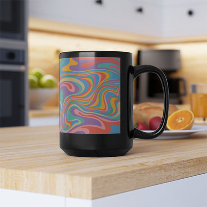 Mug Shobert Swirl 15oz — Black