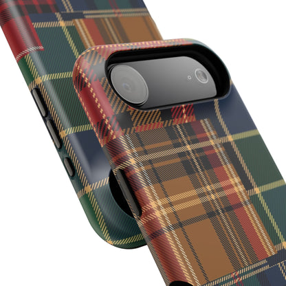 Heritage Hues Patchwork Tough Phone Case for Apple