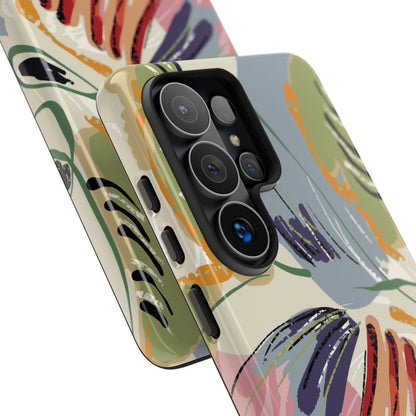 Botanical Strokes Palette Tough Phone Case for Samsung
