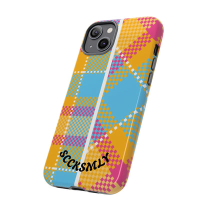 Pattern Punch Phone Case for Apple