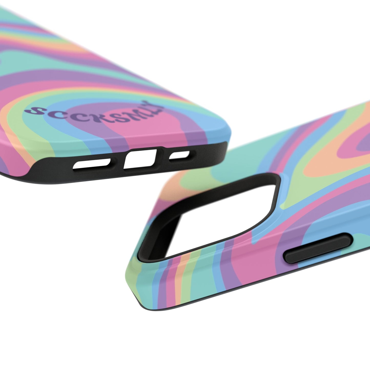 Pastel Swirl Phone Case for Apple