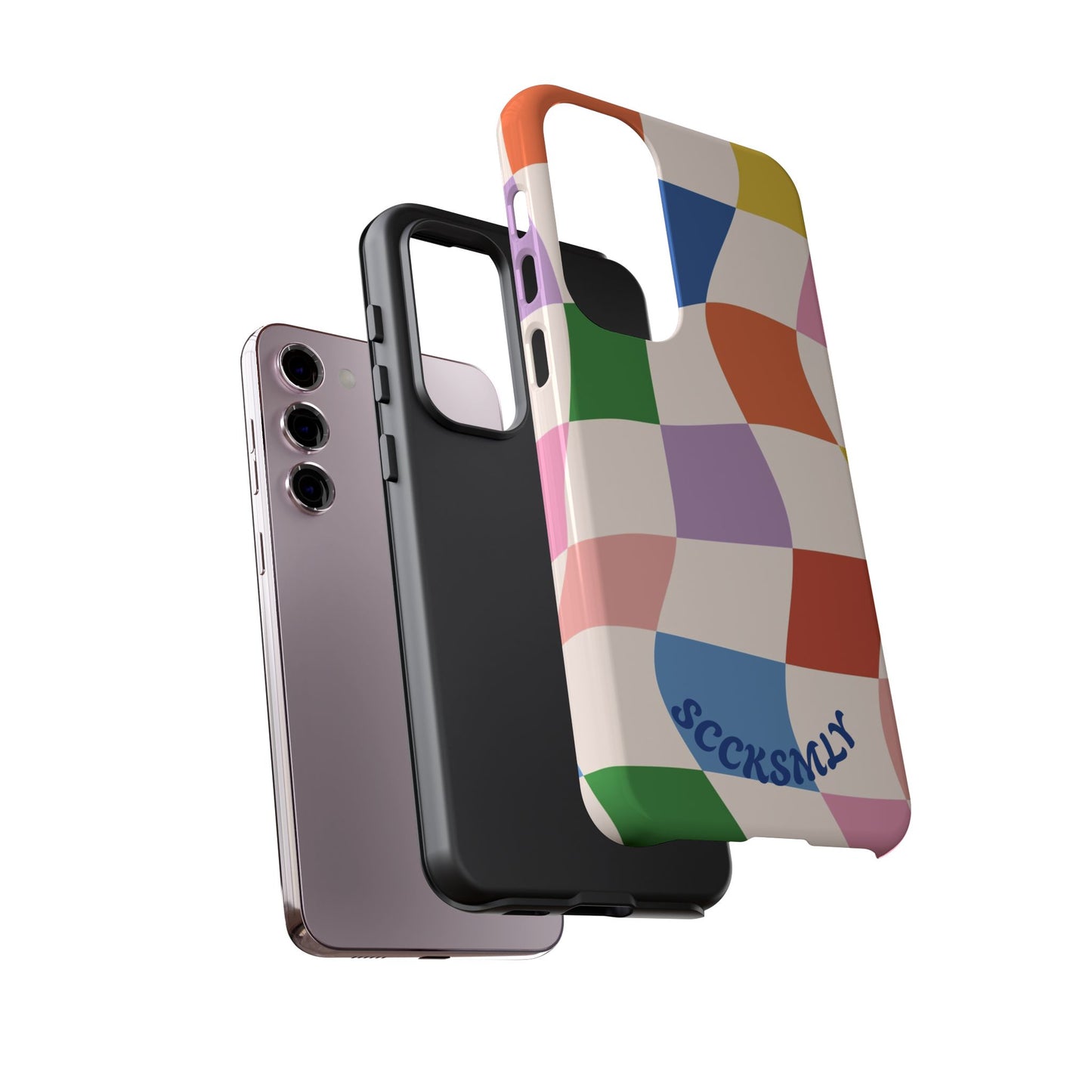Checker Flicker Phone Case for Samsung