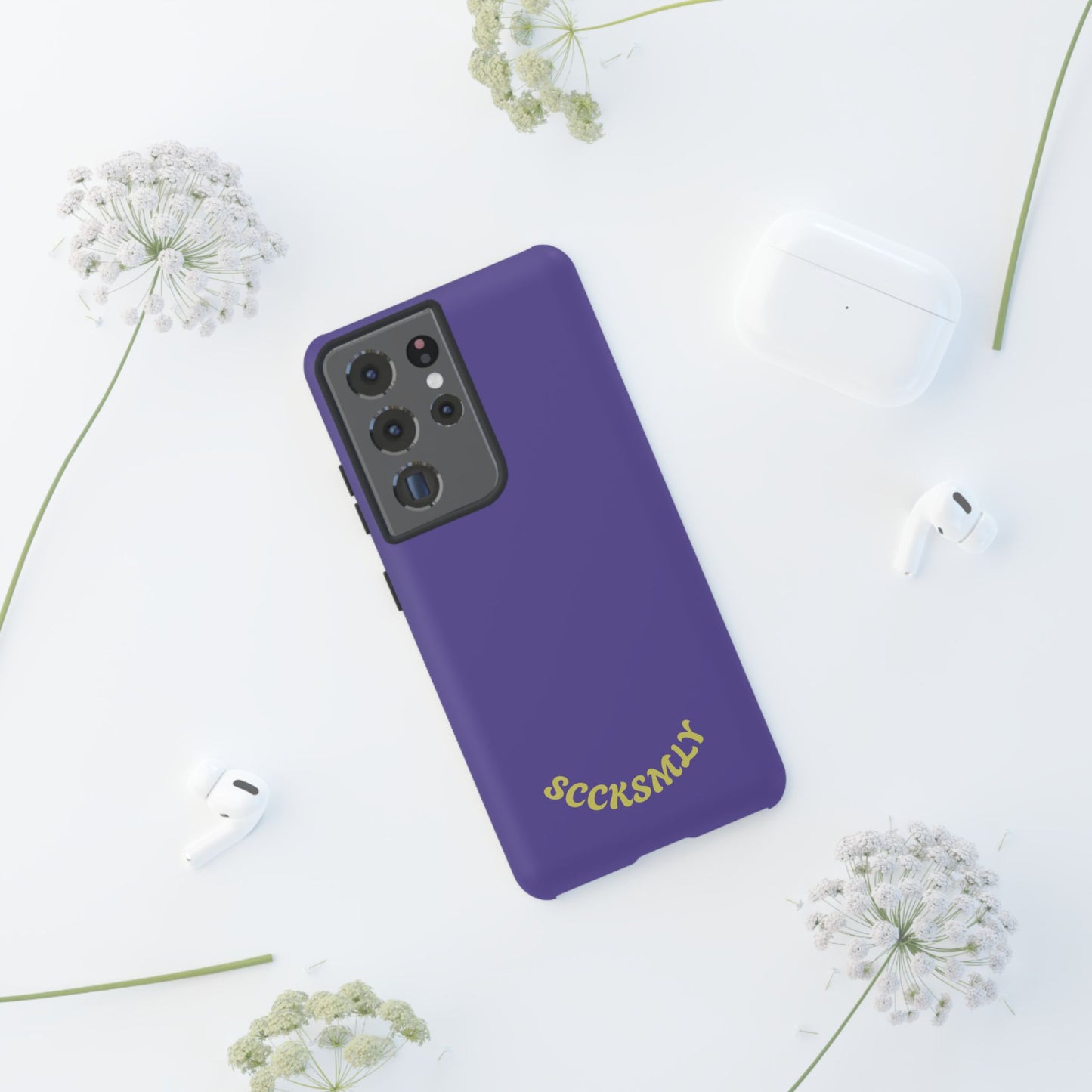 SOLID Dreamy Dusk Purple Tough Case for Samsung