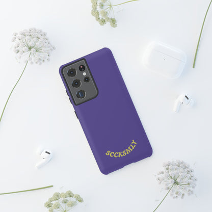 SOLID Dreamy Dusk Purple Tough Case for Samsung
