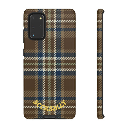 Earth and Sky Plaid Phone Case for Samsung