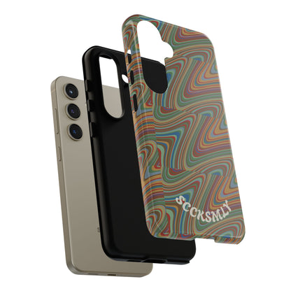 Earthly Waves Tough Phone Case for Samsung