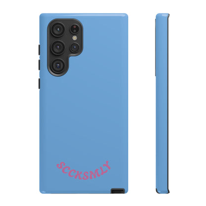 SOLID Blue Candie Tough Case for Samsung