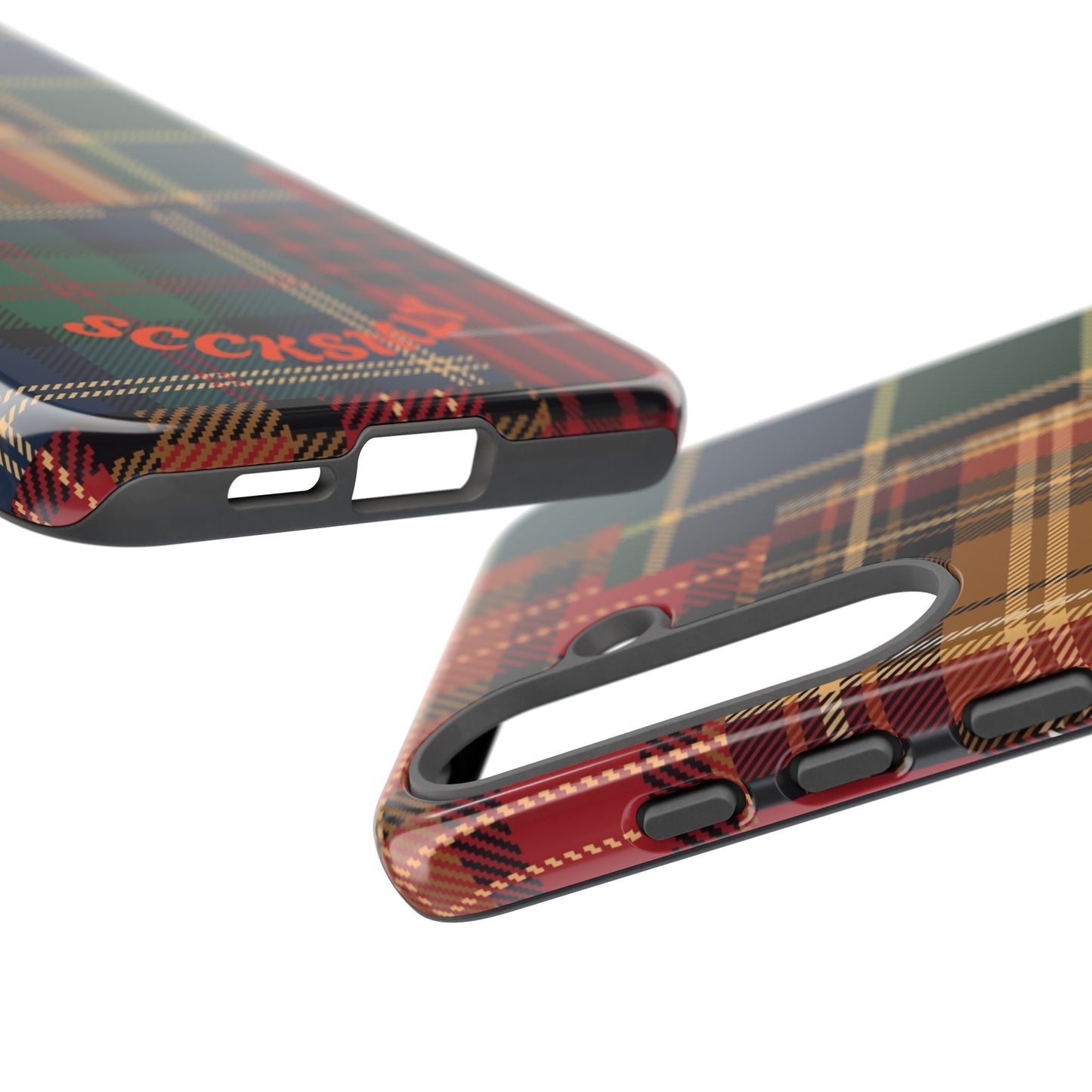 Heritage Hues Patchwork Tough Phone Case for Samsung