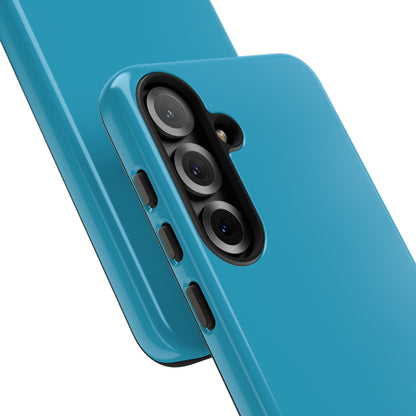 SOLID Blue Spook Tough Case for Samsung