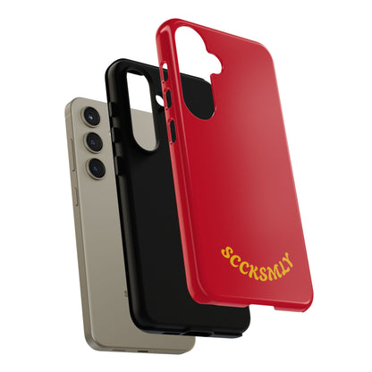 SOLID Calm Cherry Tough Case for Samsung