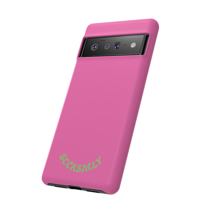 SOLID Sweet Static Pink Tough Case for Google Pixel