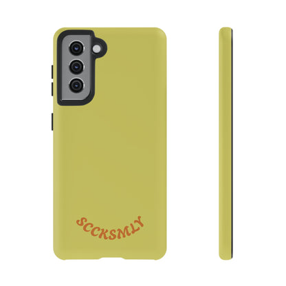 SOLID Lemon Dijon Glaze Tough Case for Samsung