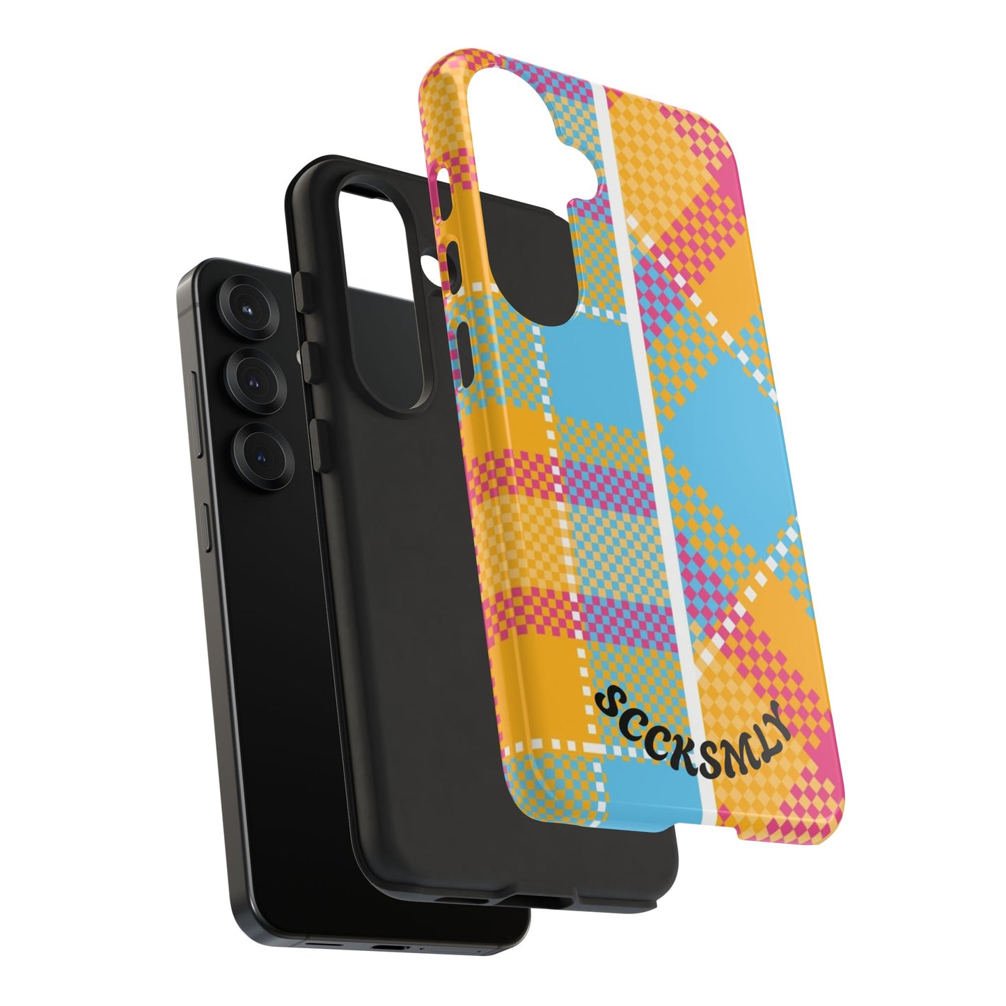 Pattern Punch Phone Case for Samsung