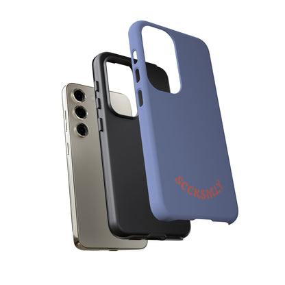 Periwinkle Blue Tough Phone Case for Samsung
