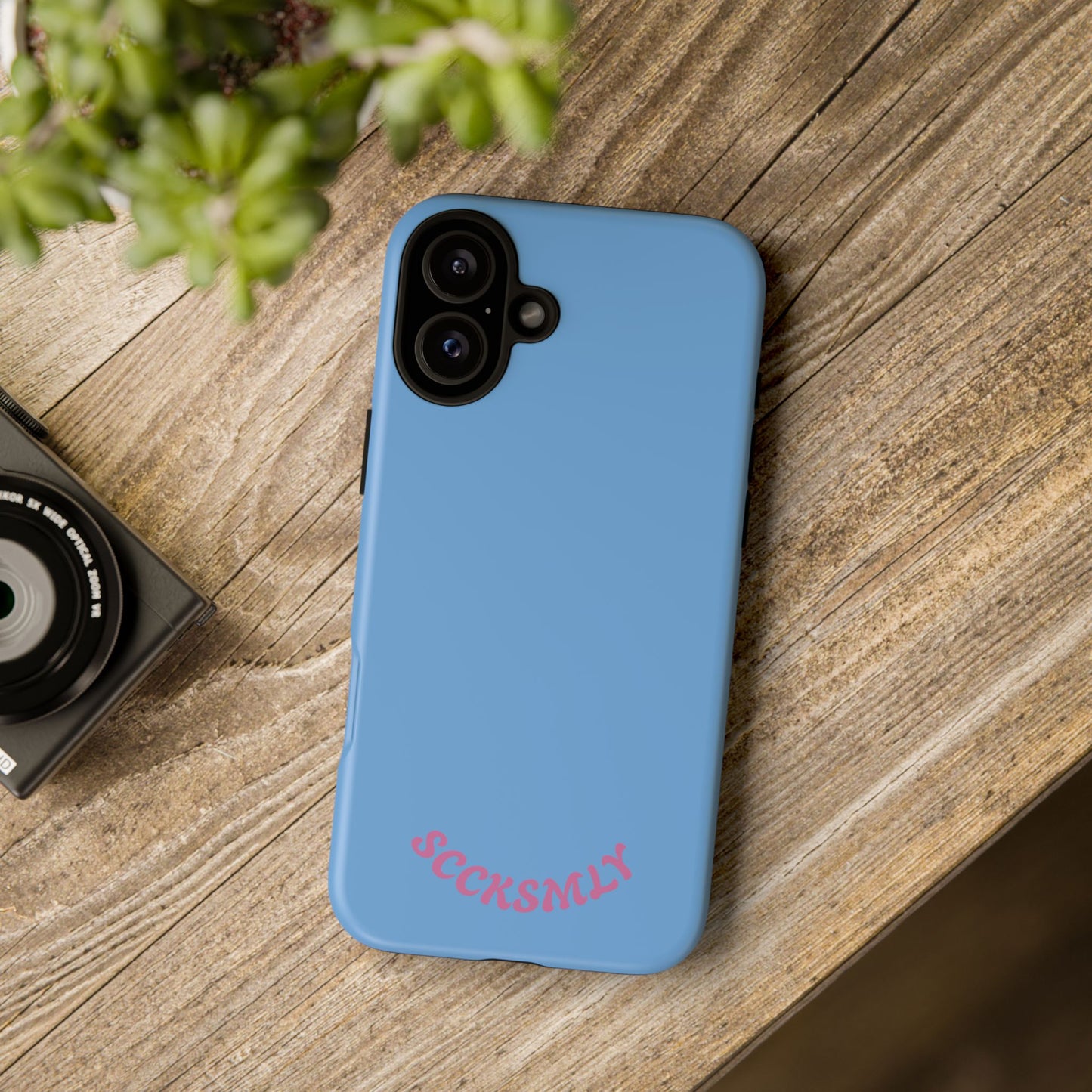 SOLID Blue Candie Tough Case for Apple