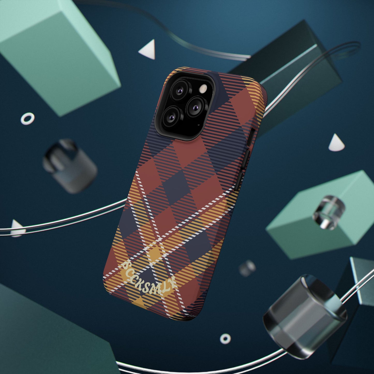 Harvest Tartan Phone Case for Apple