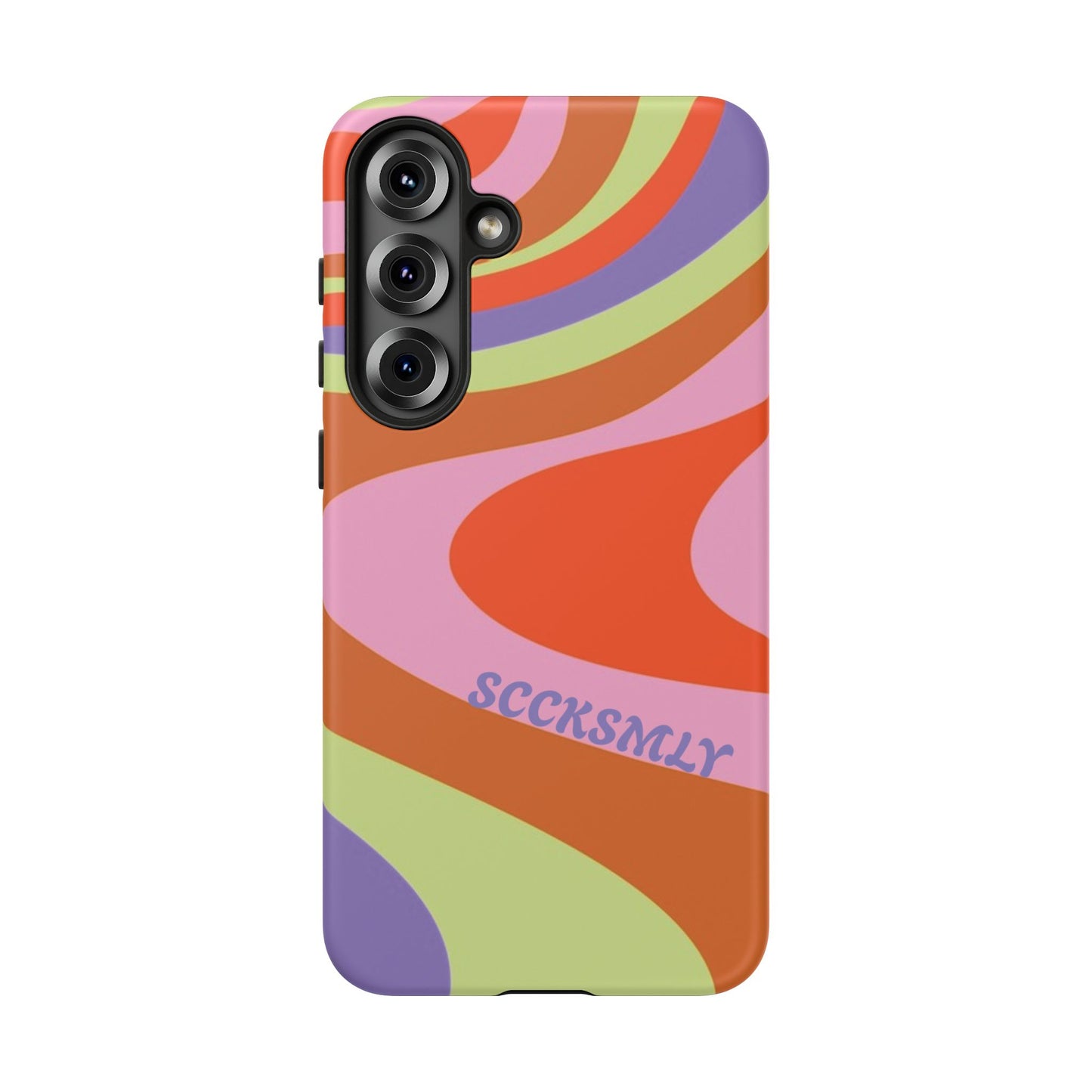 Curvy Swirl Phone Case for Samsung
