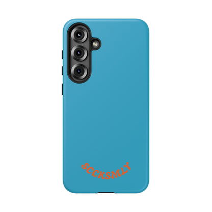 SOLID Blue Spook Tough Case for Samsung