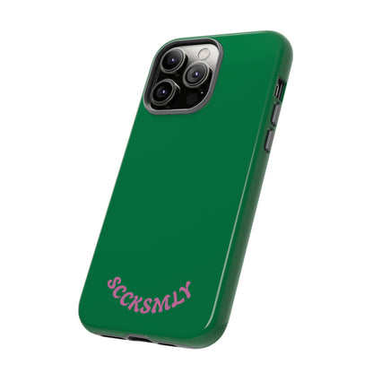 SOLID Garden Pink Tough Case for Apple