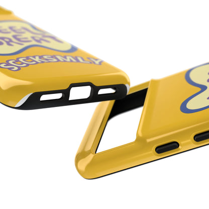 Yellow "I FEEL GREAT" Tough Phone Case for Google Pixel