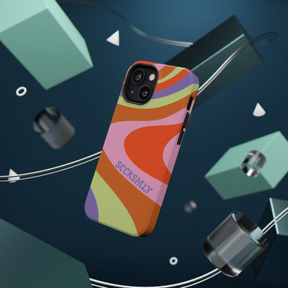 Curvy Swirl Phone Case for Apple
