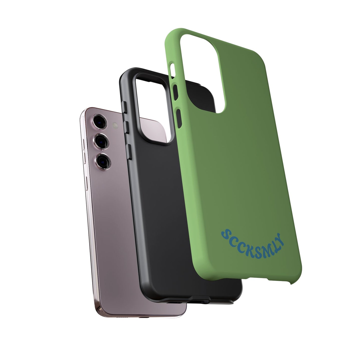 SOLID Sour Lime Tough Case for Samsung