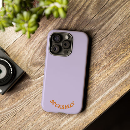 SOLID Lavender Mist Tough Case for Apple