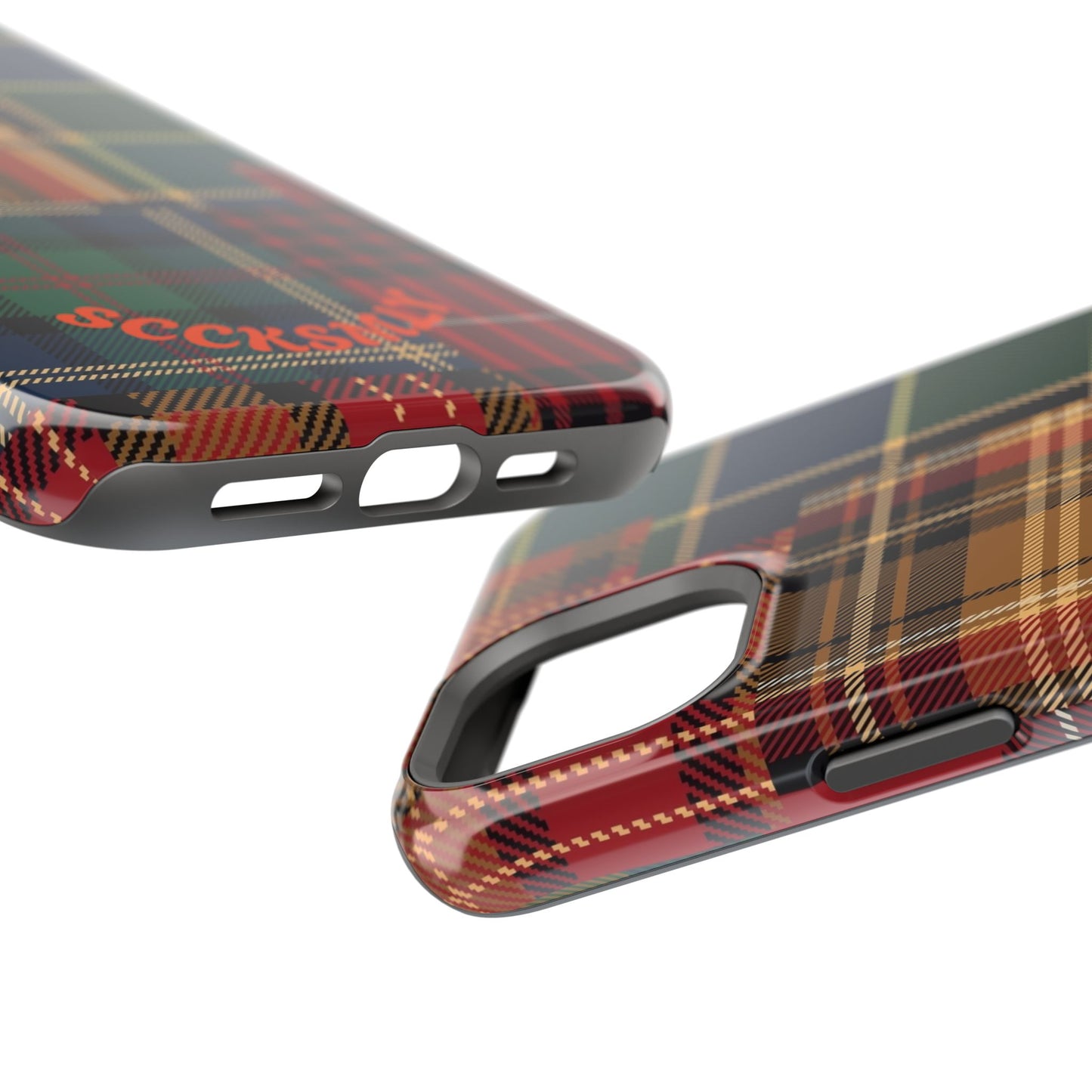 Heritage Hues Patchwork Tough Phone Case for Apple