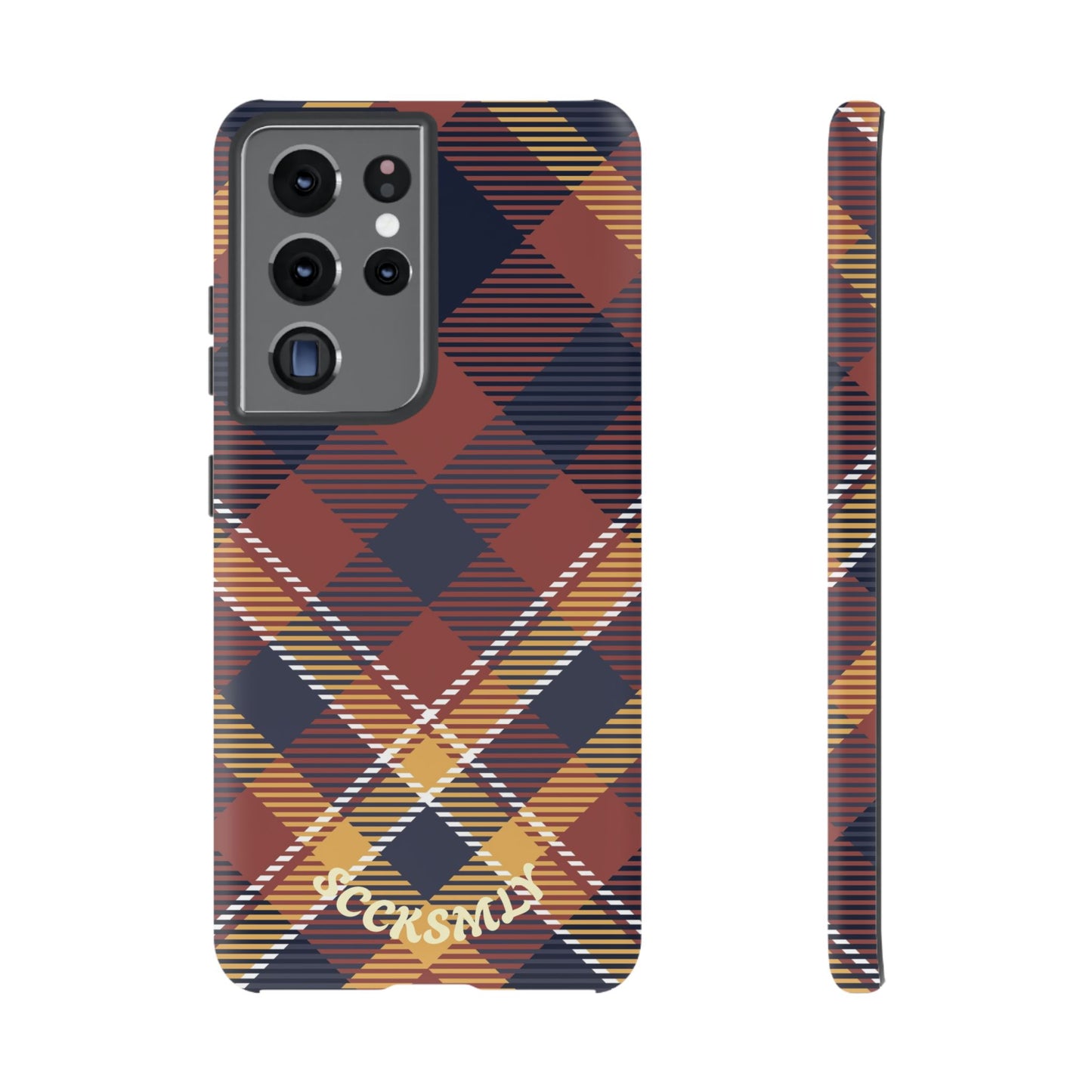 Harvest Tartan Phone Case for Samsung
