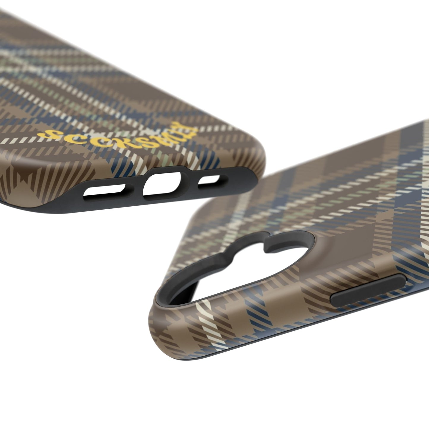 Earth and Sky Plaid Phone Case for Apple