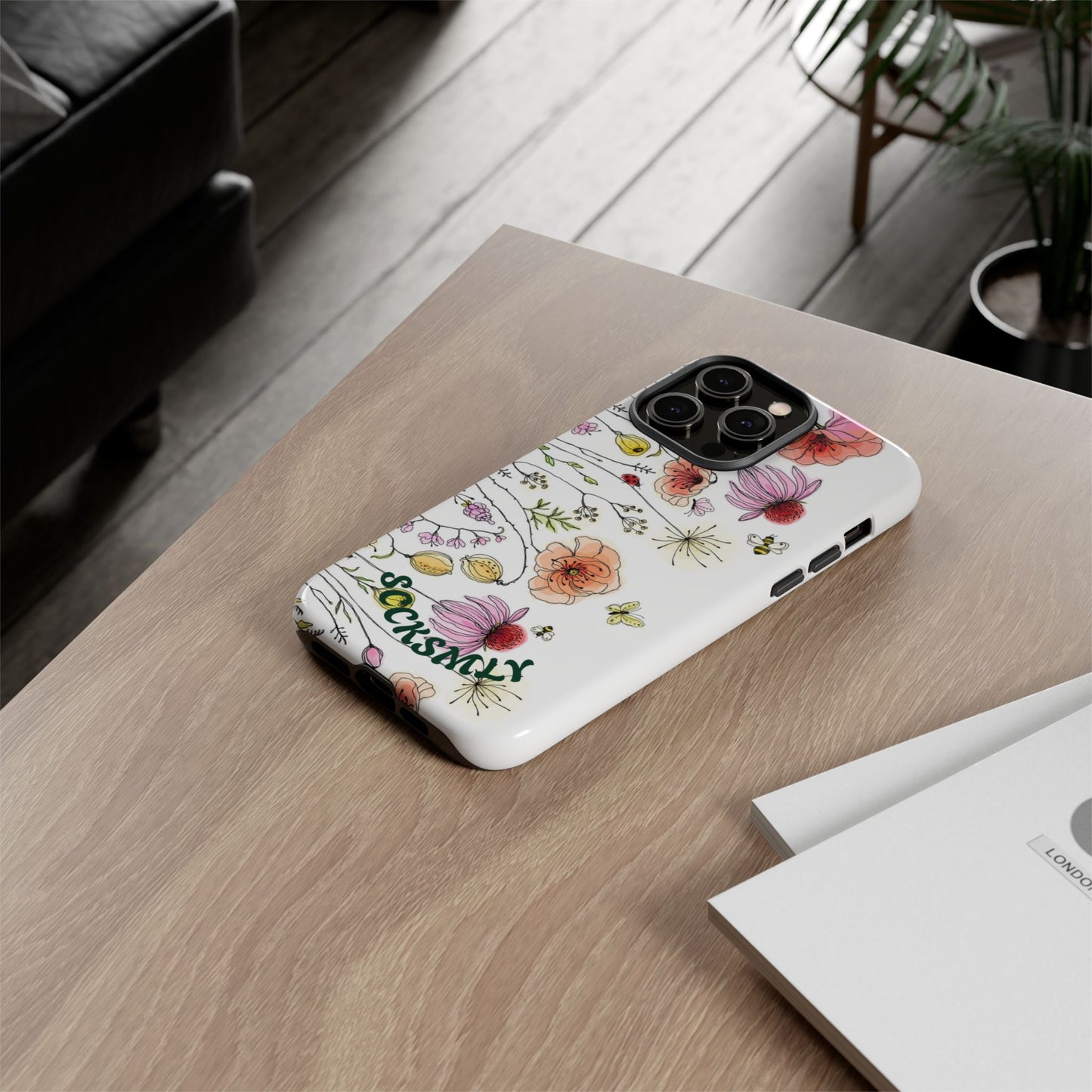 Wonderful Garden Tough Phone Case for Apple
