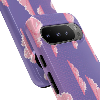 Purple Cotton Candy Sky Tough Phone Case for Google Pixel