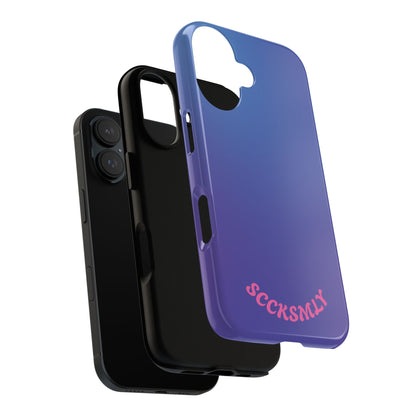 Berry Pop Gradient Tough Phone Case for Apple